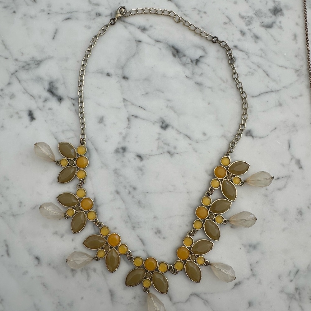 Artisan Handmade Gemstone Necklace from North Carolina Street Fair
